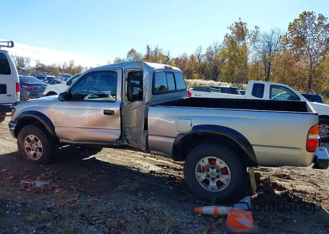 2004 Toyota Tacoma from USA, damaged, VIN 5TEWM72N14Z324760